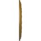 Ekena Millwork Dublin Ceiling Medallion (Fits Canopies up to 8 1/4"), Hand-Painted Gold, 15 3/8"OD x 3 5/8"ID x 1"P CM15DUGLS - alternate 3